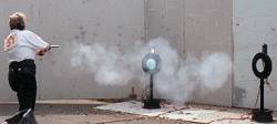 Double Blanks on 9-inch balloon targets