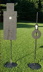 Wax and balloon targets