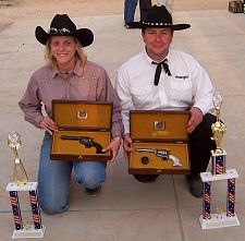 Thumbing Champions - Jennifer Knick and John Wilson