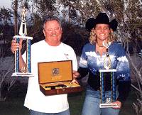 Thumbing Champions - Gary Tryon and Jennifer Knick