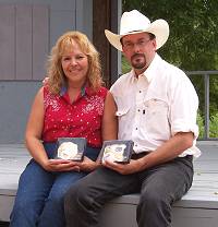 Peggy Franks and Howard Darby