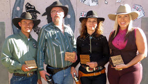 Oregon Six-Gun Championship: Paula Murphy, Dan Qualls, Nicole Franks, Shawn Murphy