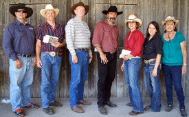 Jamestown Shootout: AA: Jon Rivera & Donna Lechner, A: Greg Danielson & Nikki Alirez, B: Herbert Gootee & Carol Adrian, Thumbing: Jon Wilson & Donna Lechner