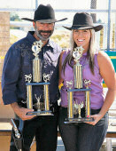 Frontier City Champions: Jon Wilson and Nicole Franks